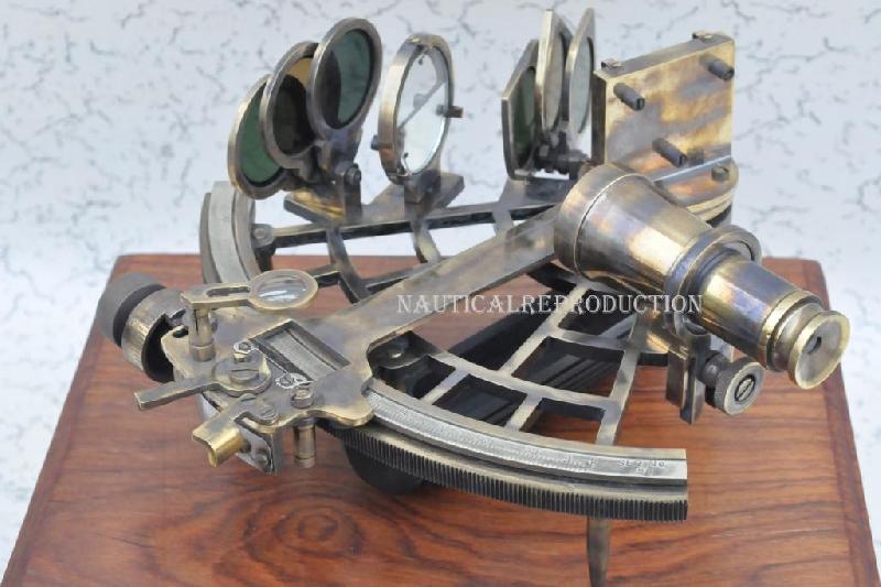 Brass Sextant 02