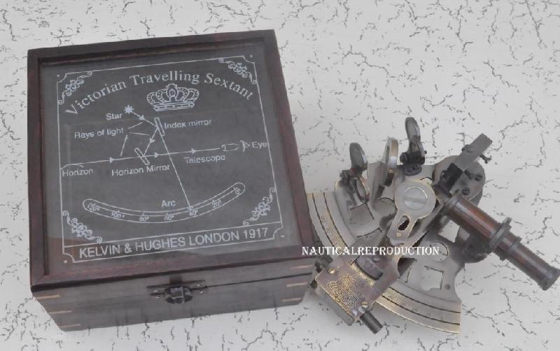 Brass Sextant 03