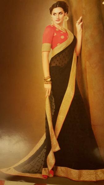 Designer Wear Sarees 01