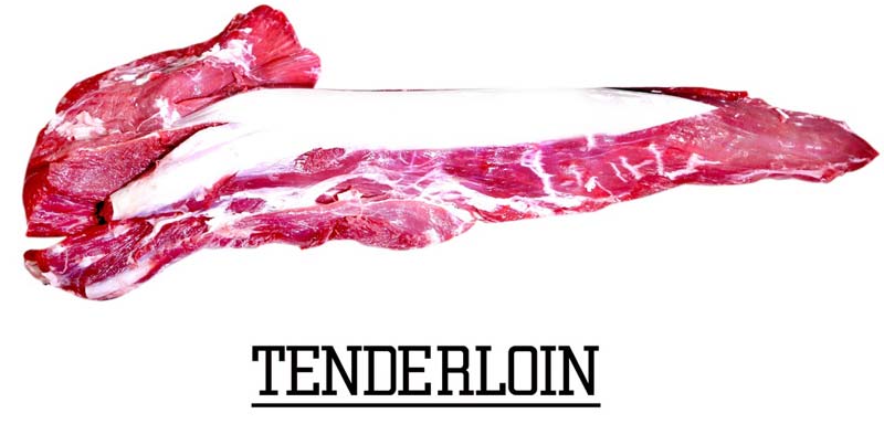 Frozen Tenderloin Buffalo Meat