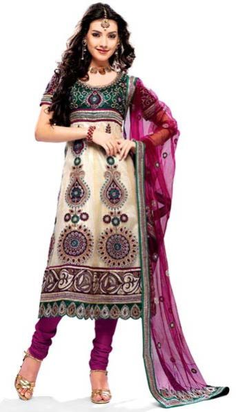 Designer Churidar Suit 03