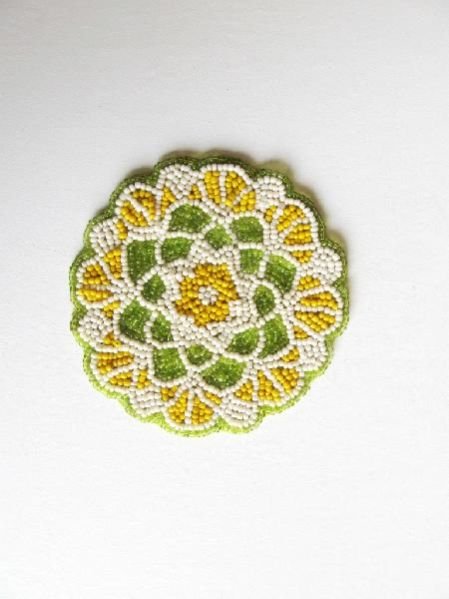 Beaded Coasters 05