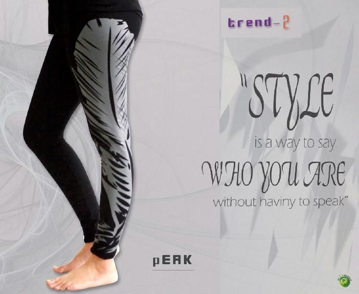 Printed Ankle Legging - Peak