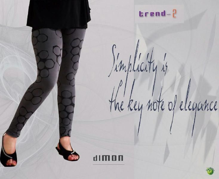 Printed Ankle Legging - Dimon
