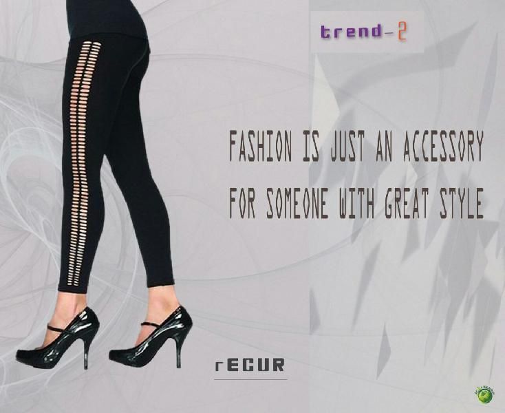 Printed Ankle Legging - Recur