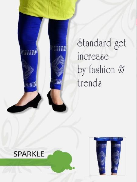 Printed Ankle Legging - Sparkle