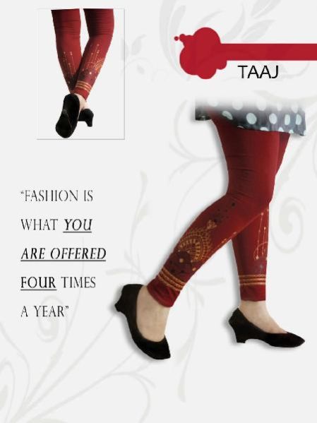 Printed Ankle Legging - Taaj