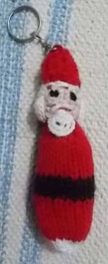 Santa Keychains