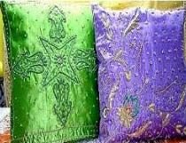 Tinsel Cushion Covers