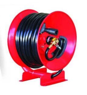 First Aid Hose Reel With Nozzle