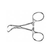 1076 T. Clamp Backhaus Haemostatic Forcep