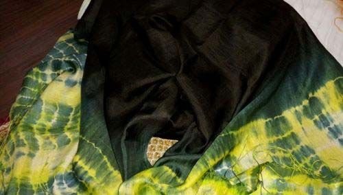 Shibori Silk Stole 02