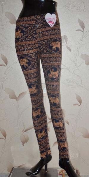 Brushed Print Leggings 01