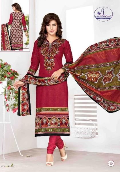 Ladies Unstitched Suit 01