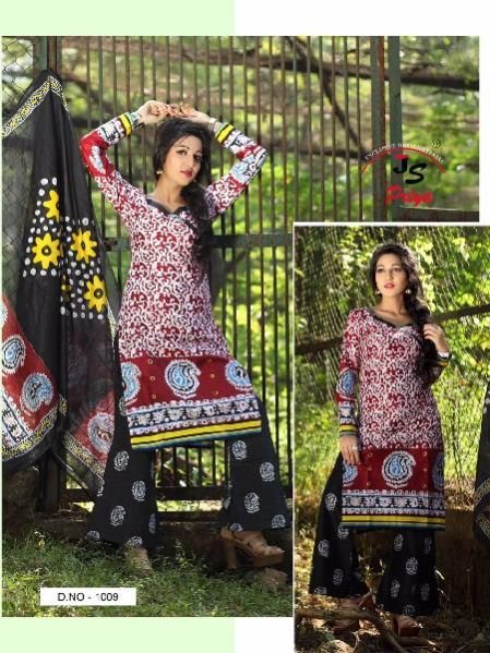 Ladies Unstitched Suit 04