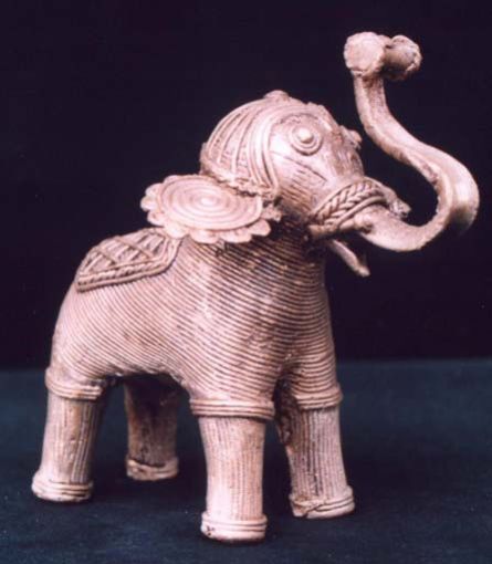 Brass Elephant Statue
