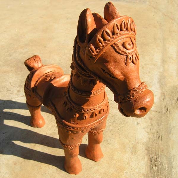 Terracotta Horse Statue