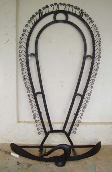 Wrought Iron Center Dressing Table