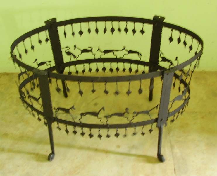 Wrought Iron Center Round Table
