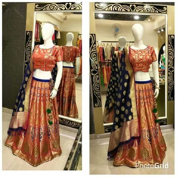 Banarasi Silk Lehenga 11