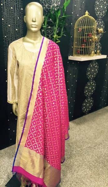 Silk Dupatta 04