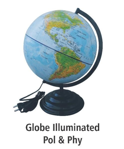 Globe Illuminated Pol & Phy