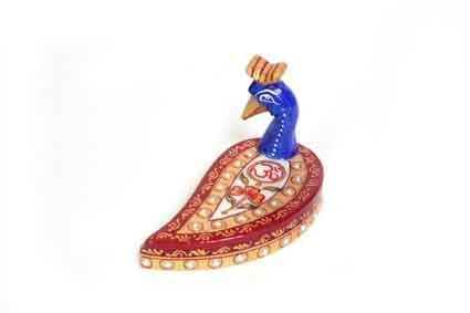 BH-MR-49 Marble Decorative Kumkum Box