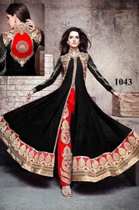 Zoya Black Anarkali Suit