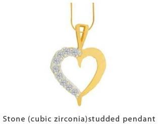 Cubic Zirconia Stone Pendant