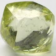 Transparent Yellow Rough Diamonds