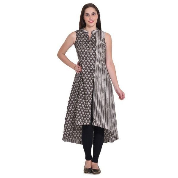 KD 006 Brown Ladies Kurti