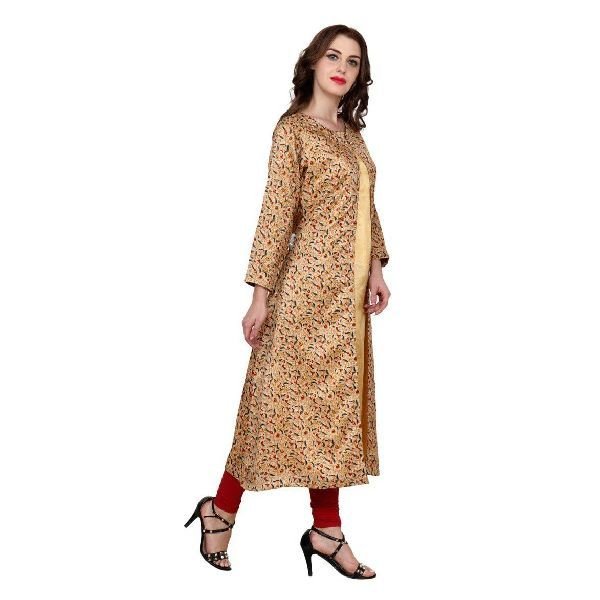 KD 058 Gold Ladies Kurti