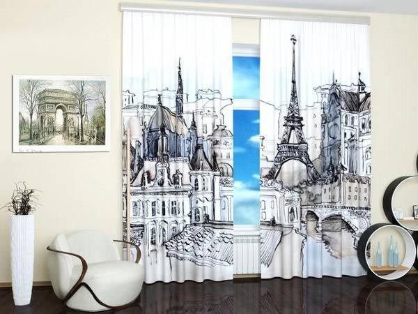 Digital Printed Curtains 03