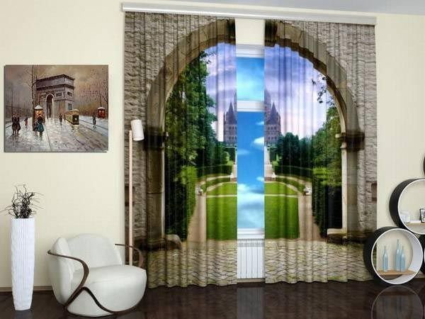 Digital Printed Curtains 04