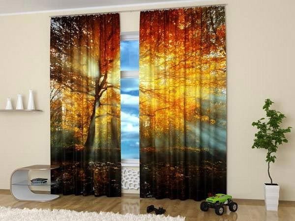 Digital Printed Curtains 05