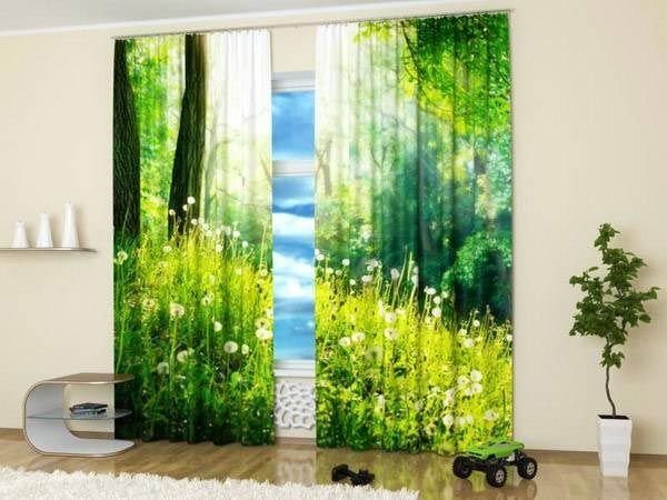 Digital Printed Curtains 06