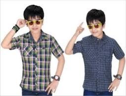 Kids Half Sleeve Shirts