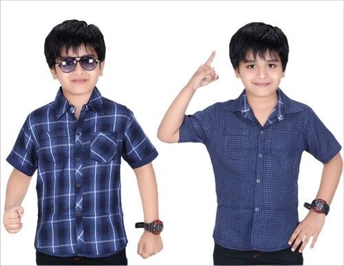 Kids Half Sleeve Shirts