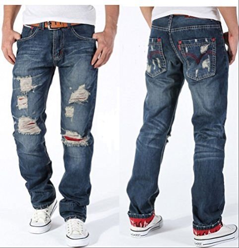 Mens Ripped Jeans