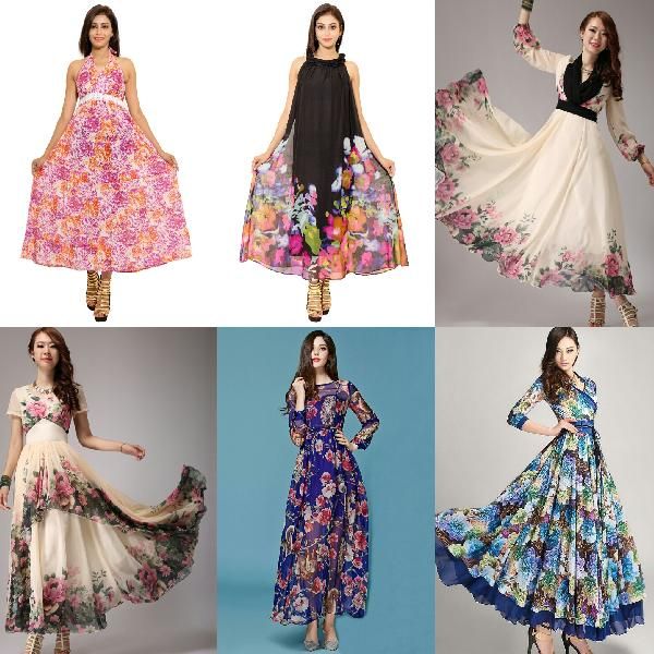 Ladies Long Dress 03