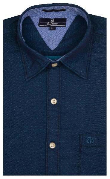 Mens Casual Cotton Shirt (0073-BBST-1)