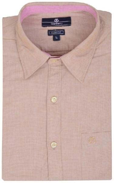 Mens Casual Cotton Shirt (0081-BBST-1)
