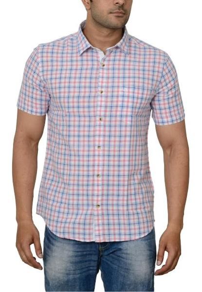 Mens Casual Cotton Shirt (0104-BBST-1_1)