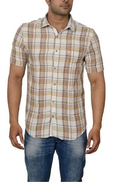 Mens Casual Cotton Shirt (0105-BBST-1_1)