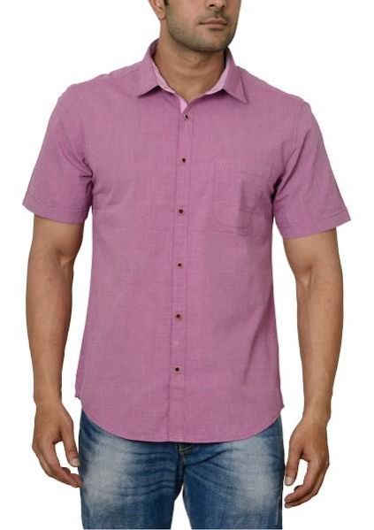 Mens Casual Cotton Shirt (0110-BBST-1_1)