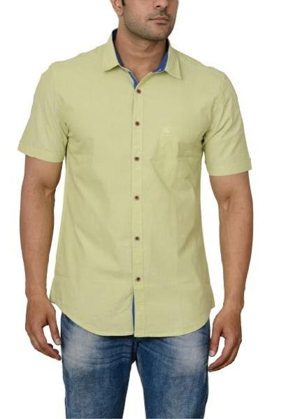 Mens Casual Cotton Shirt (0113-BBST-1_1)