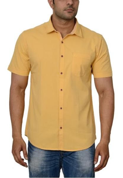 Mens Casual Cotton Shirt (0118-BBST-1_1)