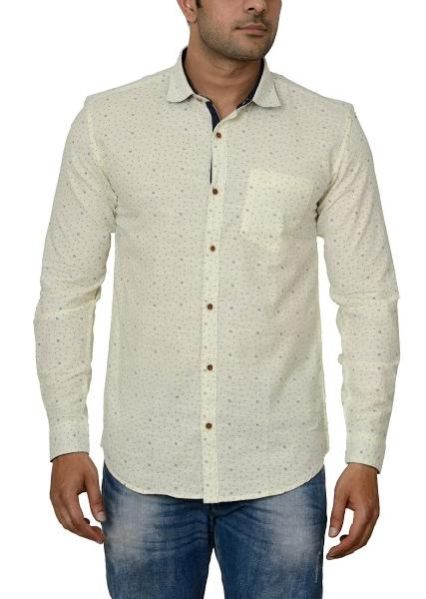 Mens Casual Cotton Shirt (0122-BBST-1_1)