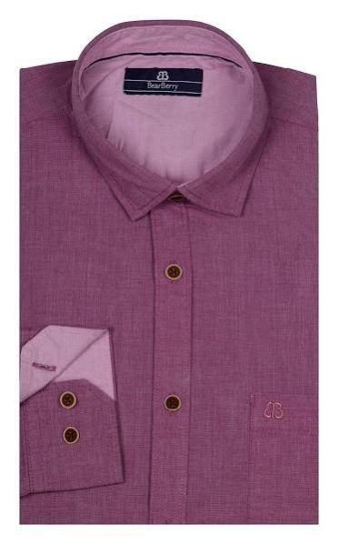 Mens Casual Cotton Shirt (0127-BBST-1_1)