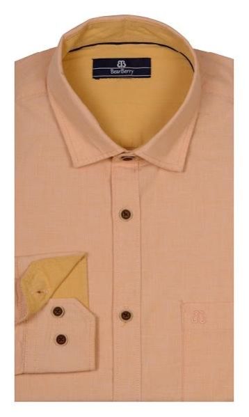 Mens Casual Cotton Shirt (0129-BBST-1_1)